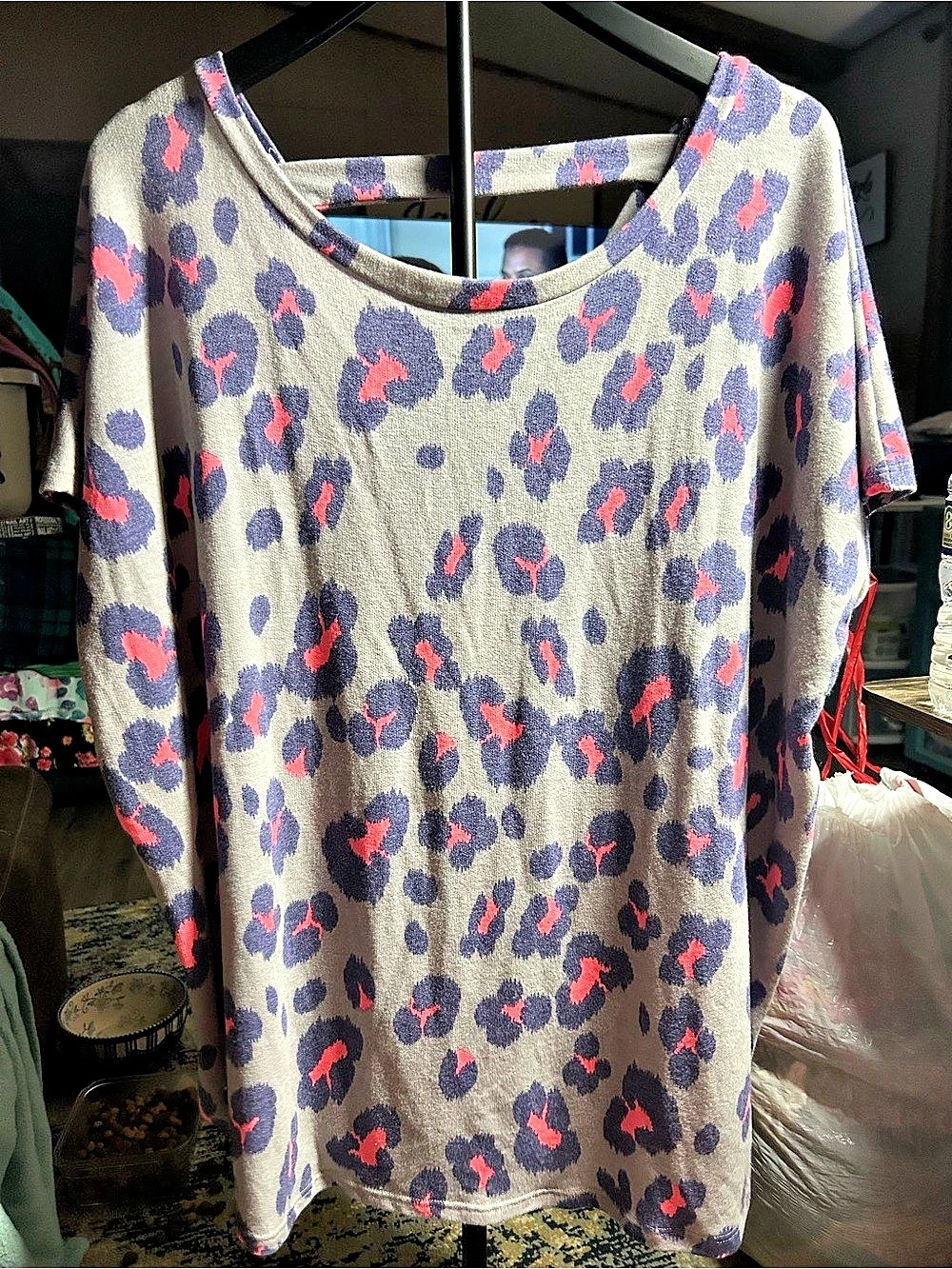 Sew in Love Animal Print blouse NWT 3x